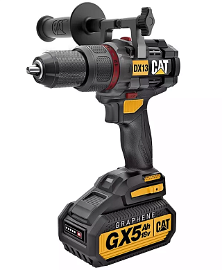 Аккумуляторный ударный дрель-шуруповерт CAT DX13