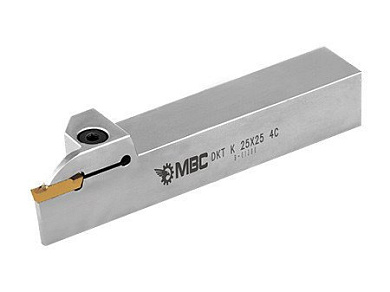 Резец канавочно-отрезной с мех. креплением т/с пластин MBC DKT-KYC-25x25-2C-L