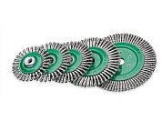 Щетка дисковая для сварщиков Lessmann 115х6 мм нержавеющая проволока