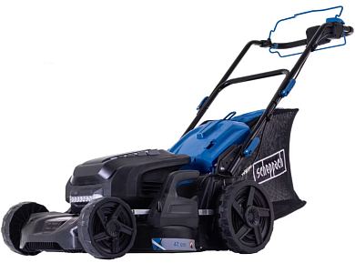 Газонокосилка аккумуляторная Scheppach MP470-X SET XL2x2