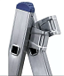 Алюминиевая трехсекционная лестница VIRASTAR TRIOMAX VTL037 (3x7 ступеней)