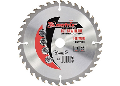 Пильный диск MATRIX Professional по дереву 300х32x48z (732699)