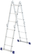 Лестница шарнирная алюминиевая Сибртех 4х3