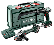 Набор аккумуляторных инструментов Metabo Combo Set 2.6.6 18 V