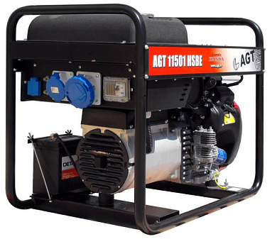 Бензиновый генератор AGT 11501 HSBE R16