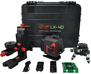 Лазерный уровень нивелир LSP LX-4D Pro Max Osram с зелёным лучом 