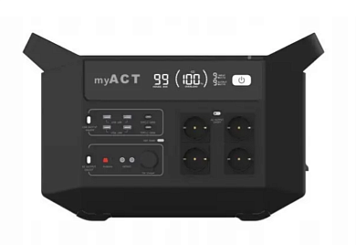 Зарядная станция myACT AP3000 (2880 Вт·ч, 3000 Вт)