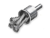 Щетка концевая Lessmann 19х28 мм стальная проволока