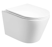 Унітаз підвісний VENTA EDGE 490x360x370 Rimless