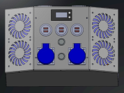 Зарядная станция ЛЮТИЙ POWER "ОЛЕНКА" (2000 Вт*ч, 1.5 кВт, Литий-ионные NMC bluetooth)