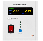 ИБП Logic Power LPL-PSW-800VA+ (560Вт) 5A/20A с правильной синусоидой 12V ИБП Logic Power LPL-PSW-800VA+ (560Вт) 5A/20A с правильной синусоидой 12V