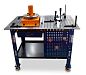 Мобильный сварочно-сборочный стол POS-MET BASE 1200x800