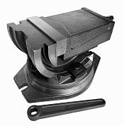 Тиски станочные глобусные прецизионные двухповоротные 9craft QHK125