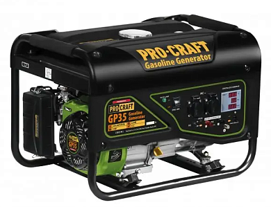 фото Генератор бензиновый Procraft GP35 Генератор бензиновый Procraft GP35