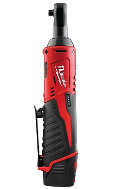 Трещётка аккумуляторная бесщёточная MILWAUKEE M12 IR-201B (ЗУ, 1 АКБ, сумка) (1/4", 40Нм)