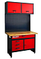 Верстак с настенным шкафом Holzmann WHL 1200
