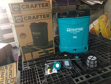 Опрыскиватель садовый аккумуляторный CRAFTER RS-12, 12л