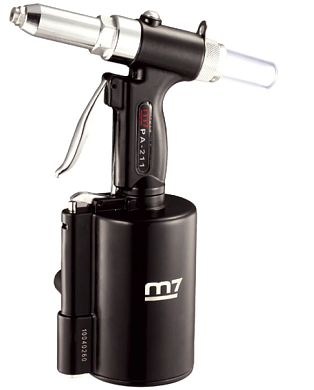 Заклёпочник пневматический Mighty Seven PA-211 (2,4-6,4 мм)