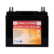 Аккумулятор для автомобиля литиевый LP LiFePO4 12V - 50 Ah (+ слева, прямая полярность) пластик