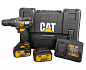 Аккумуляторный ударный дрель-шуруповерт CAT DX11