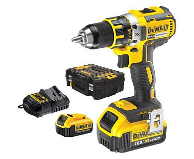 Дрель-шуруповёрт аккумуляторная бесщеточная DeWALT DCD790M2