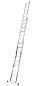 Алюминиевая трехсекционная лестница VIRASTAR TRIOMAX VTL039 (3x9 ступеней)