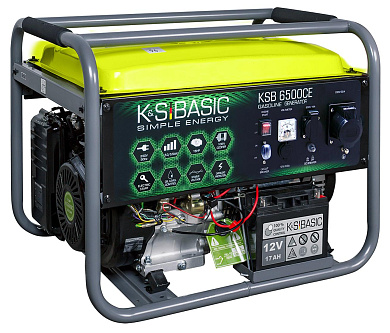 Бензиновый генератор Konner&Sohnen KSB 6500CE