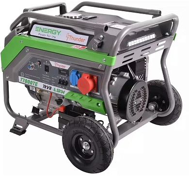 фото Бензиновый генератор ENERGY Thunder T7000TE (6 кВт) Бензиновый генератор ENERGY Thunder T7000TE (6 кВт)