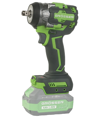Аккумуляторный гайковерт Grosser GTW 500 (без АБК и ЗУ)