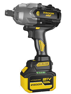 Гайковерт аккумуляторный ZEGOR SDPP-21BL-1600 (1 АКБ и ЗУ)