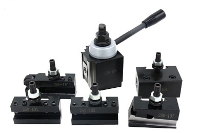 Быстросменный резцедержатель 9craft 250-100 для токарного станка (быстросменная резцедержка)