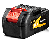 Аккумулятор GTM B18V/5Аh (Li-Ion, 18 В, 5 А*ч)
