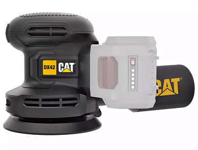 шлифмашина эксцентриковая аккумуляторная cat dx42b Шлифмашина эксцентриковая аккумуляторная CAT DX42B