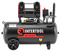 Компрессор безмасляный INTERTOOL PT-0034 (50 л, 1.5 кВт, 220 В, 8 атм, 200 л/мин)