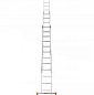 Лестница алюминиевая 3-х секционная LADDER PRO (3х14 ступеней) (160-9010)