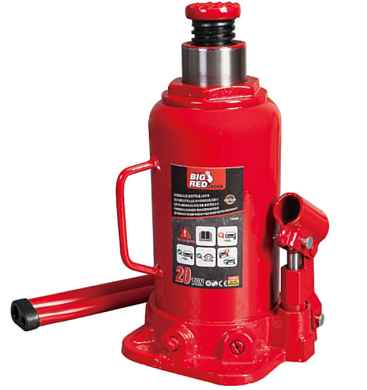 Домкрат бутылочный TORIN T92004  20т (242-452 мм) 