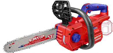 Пила цепная аккумуляторная EMTOP ELGA201286
