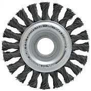 Щетка дисковая Lessmann 125х22,2 мм стальная проволока