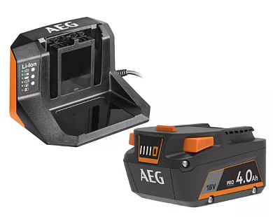 Набор зарядное устройство + аккумулятор AEG SETL1840S