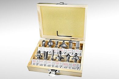 Набор фрез по дереву Stark 6мм 12 шт