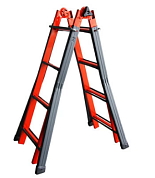 Телескопическая лестница SVELT SERAFINA 8+8 ступеней