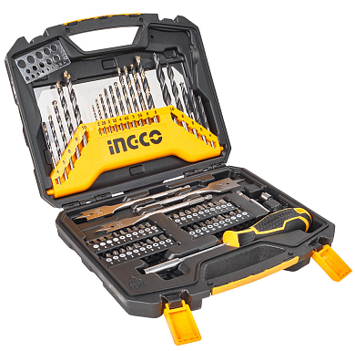 Набор сверл и насадок INGCO HKTAC010671 (67 шт)