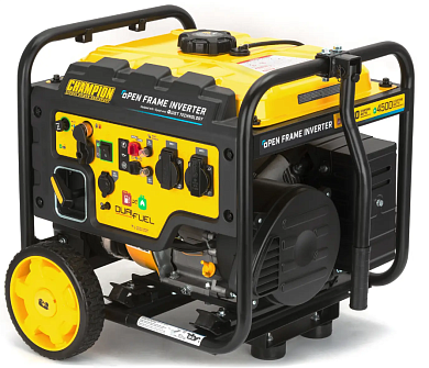 Генератор инверторный Champion C4500i(G), двухтопливный