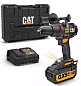 Аккумуляторный ударный дрель-шуруповерт CAT DX13