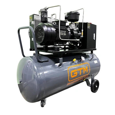 Винтовой воздушный компрессор GTM DLG5.5V (200 л, масляный)