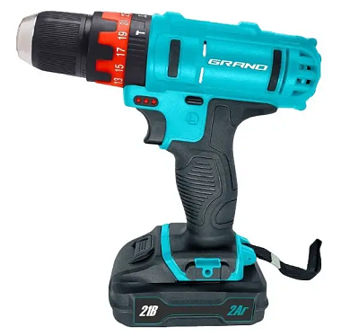 Аккумуляторный шуруповерт Grand ДА-21U/Li