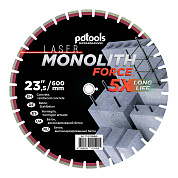 Круг алмазный отрезной PDTools 1A1RSS/C1 600 MONOLITH FORCE для бензориза, швонарезчика