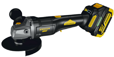 Болгарка аккумуляторная ZEGOR AGPP-21BL-125 (1 АКБ 18В 4Aч, ЗУ, кейс)