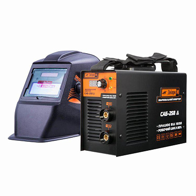 Зварювальний інвертор Дніпро-М САБ-258Д + Маска МЗП-390