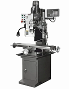 Редукторный фрезерно-сверлильный станок с автоматической подачей пиноли шпинделя и УЦИ JET JMD-45LPFD Редукторный фрезерно-сверлильный станок с автоматической подачей пиноли шпинделя и УЦИ JET JMD-45LPFD